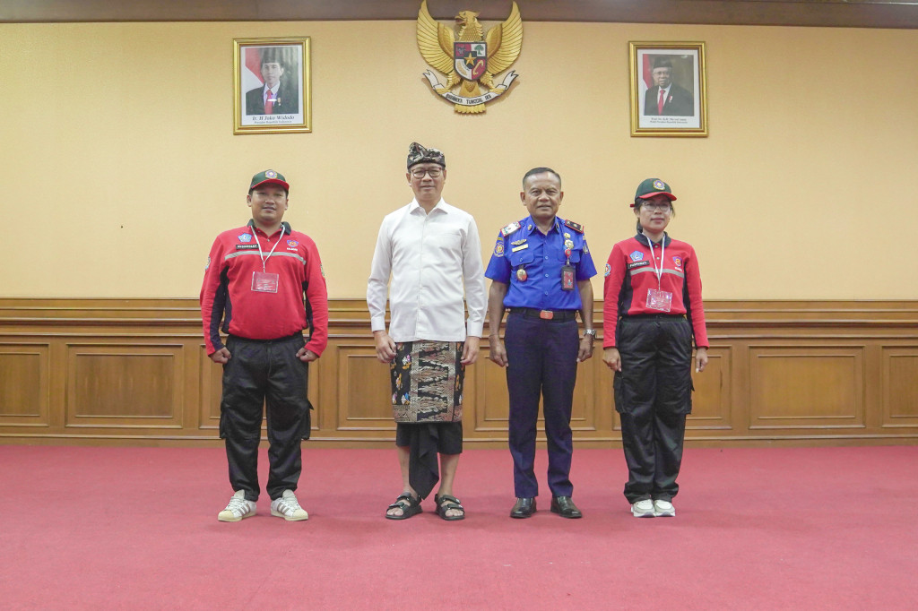 Pembentukan dan Pembinaan Relawan Pemadam Kebakaran di Badung